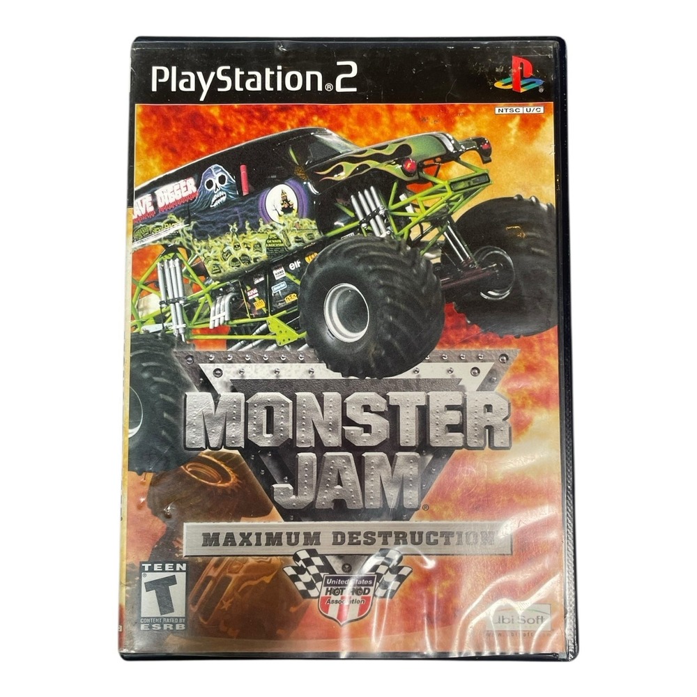 Monster Jam Maximum Destruction Sony PlayStation 2 Video Game